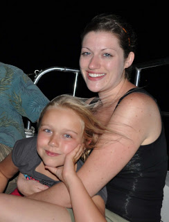 realjoy Jessica and Morgan on the way to bay at night